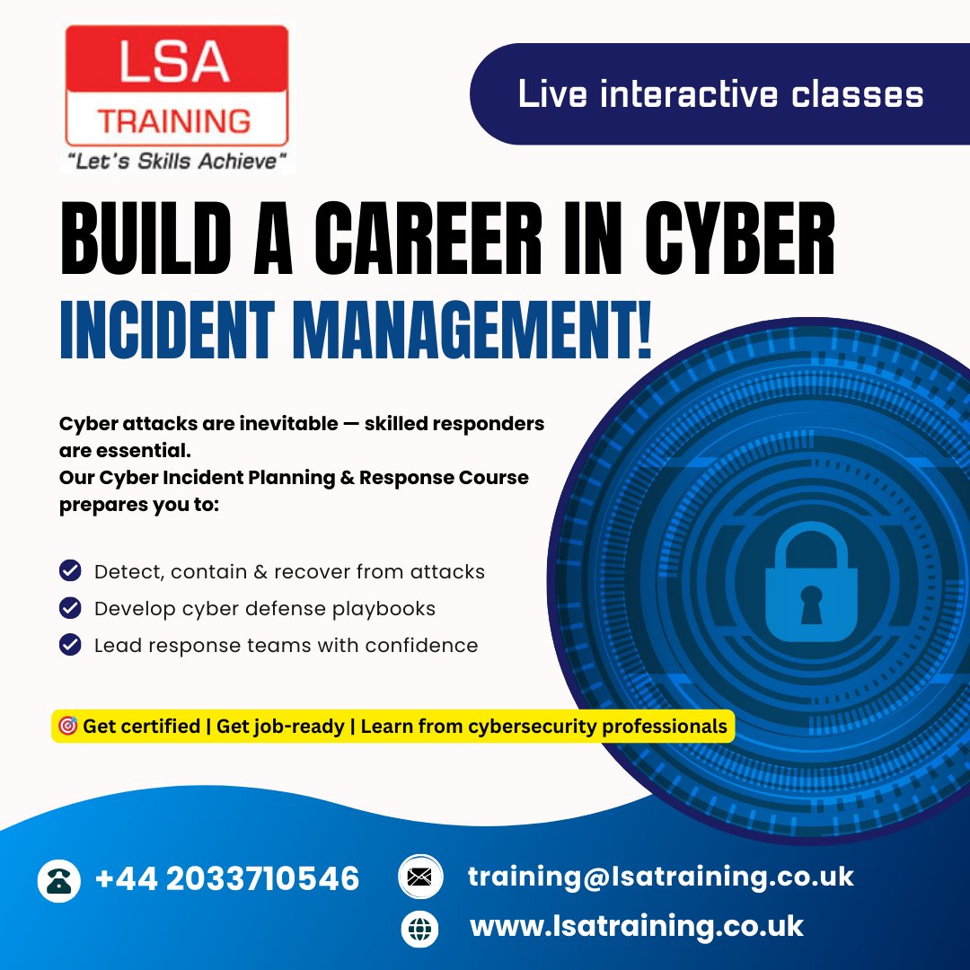 LSA TRAINING tweet media