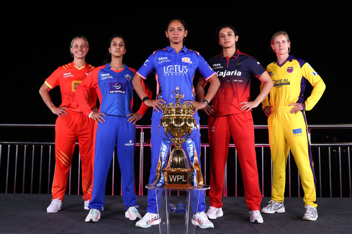 5️⃣ Captains 🫡

1️⃣ Iconic Backdrop 🤩

#TATAWPL 2026 Awaits ⏳

#KhelEmotionKa