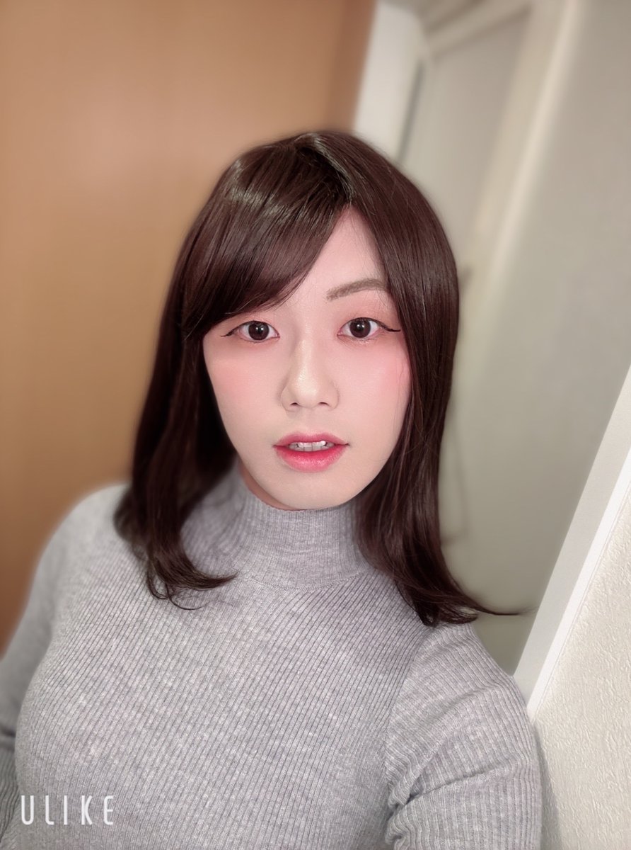 AkariLv99's tweet photo. 今年初めて女装。
男の胸って信じられる？ https://t.co/sNdszdCJ1C