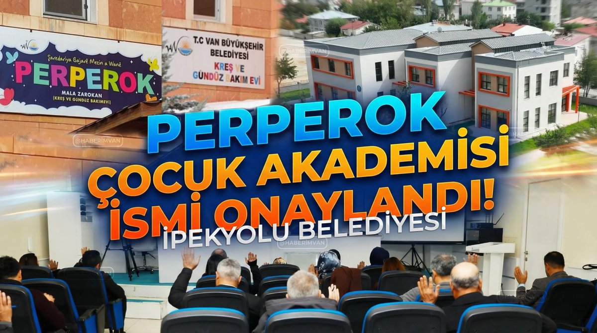 Van Büyükşehir Belediyesi tarafından Perperok (Kelebek) ismi Kreş ve Gündüz Bakım Evi olarak değiştirilmişti. İpekyolu Belediyesi Meclisi, Çocuk Akademisi’nin adının “Akedemiya Zarokan a Perperokê (Perperok Çocuk Akademisi)” olarak değiştirilmesini oy birliğiyle kabul etti.
