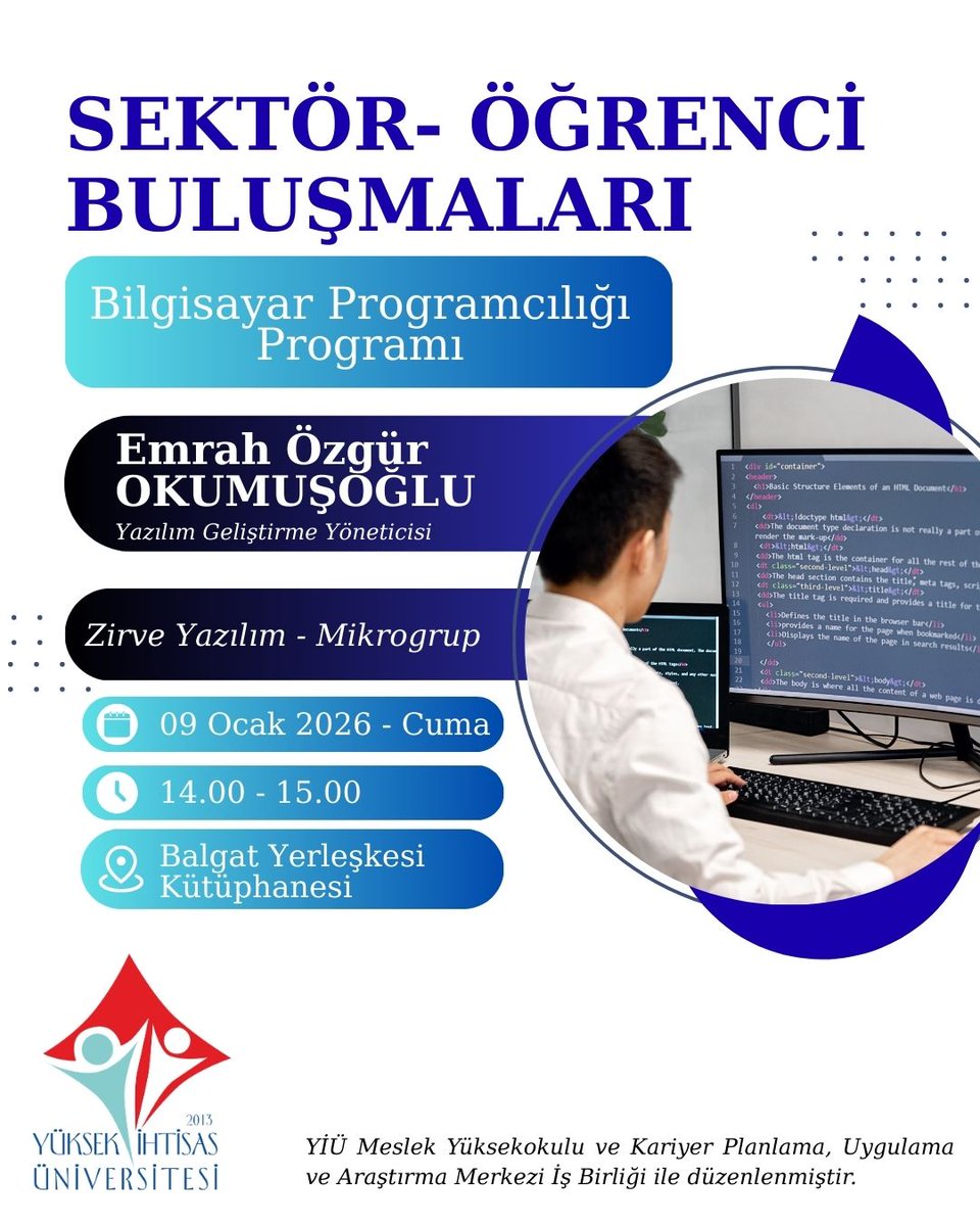 Yüksek İhtisas Üniversitesi (@uniyuksek) on Twitter photo 