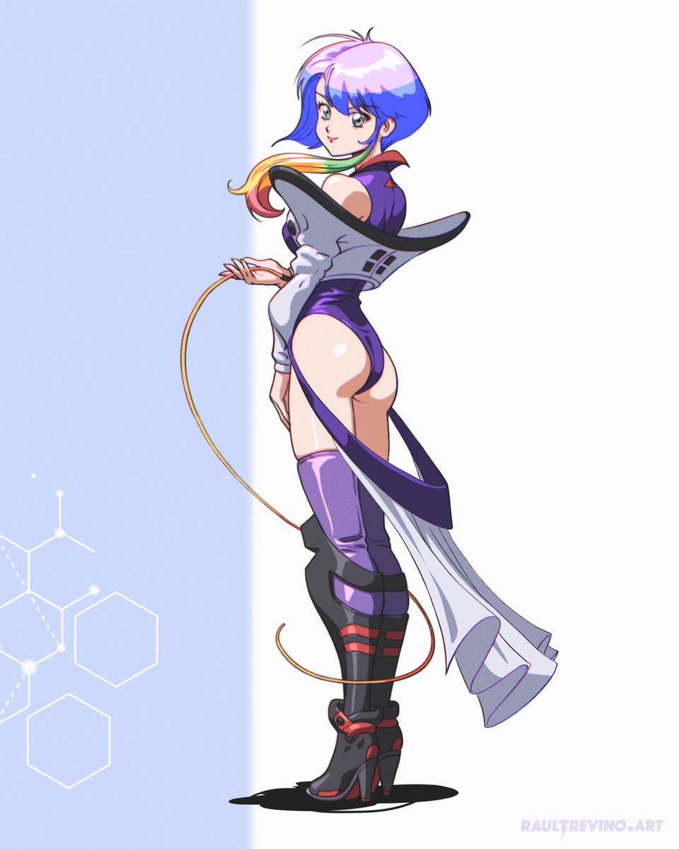 Thanks to my Patreons via poll, we were able to choose the best hairstyle design for this fun experiment of making Lucy from Edgerunners in a retro style. It was fun!
#CyberpunkEdgerunners #Cyberpunk2077 #retroanime