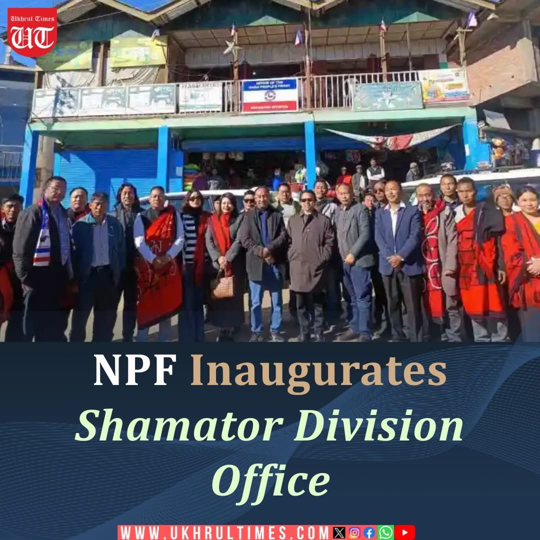 ukhrultimes's tweet image. The Naga People’s Front (#NPF) on Tuesday inaugurated its #Shamator Division Office, marking a key step in strengthening the party’s organisational base in the newly created district in #Nagaland

Read More: ukhrultimes.com/npf-inaugurate…
