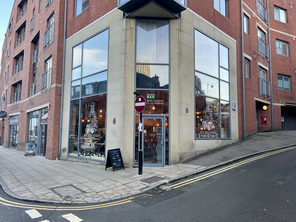 Let by <a href="/SMC_CS/">SMC Brownill Vickers (was SMC Chartered Surveyors)</a> Aux Bon Vivant - New Gourmet French Cafe / Deli has opened on Campo Lane #Sheffield
