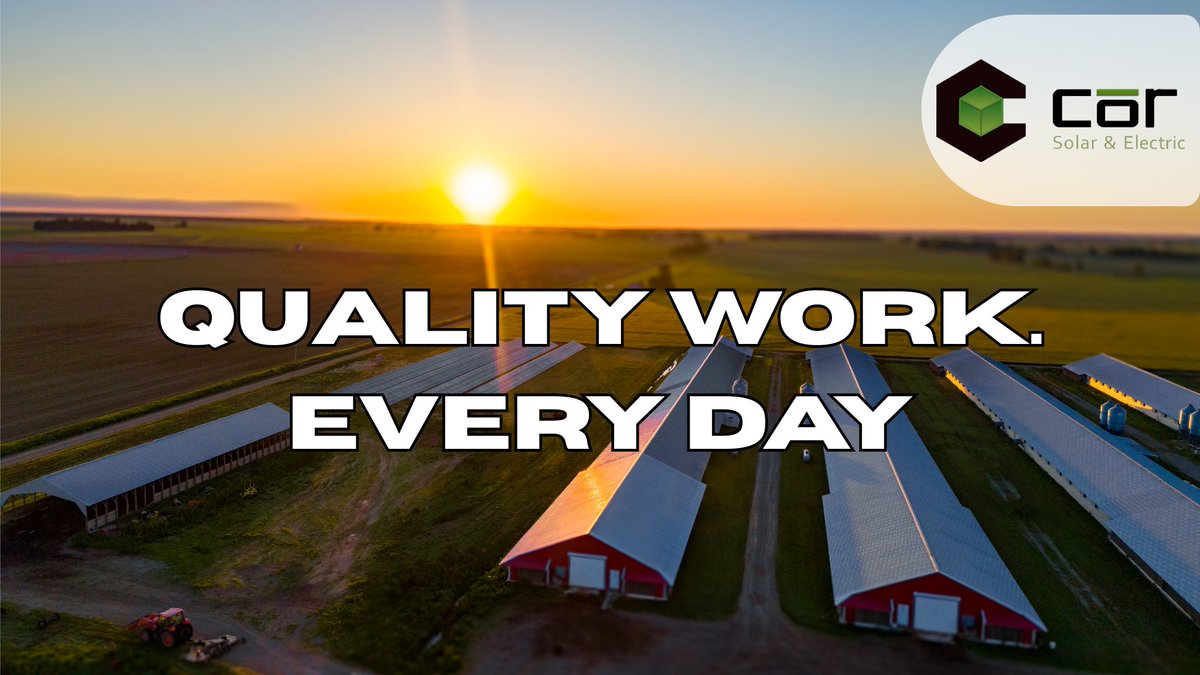 Cor Solar and Electric tweet media