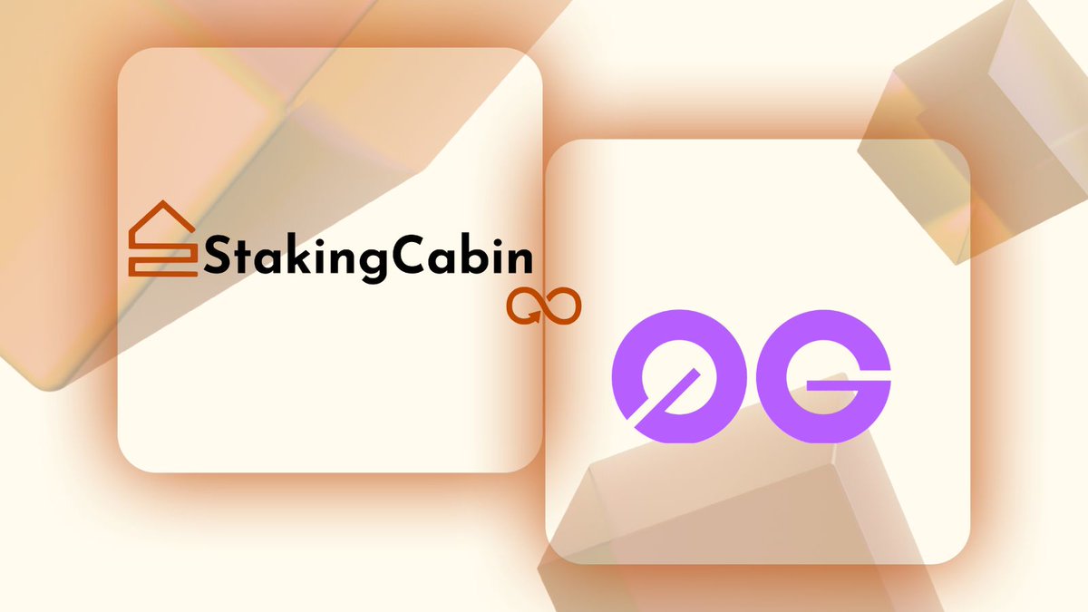 stakingcabin's tweet image. We’re proud to announce our collaboration with @0G_labs as a validator partner!

Why are we so pumped? Because 0G built the largest AI Layer 1 to finally let real AI apps run on-chain which therefore provides the storage, compute, and data tools needed to scale without relying on…