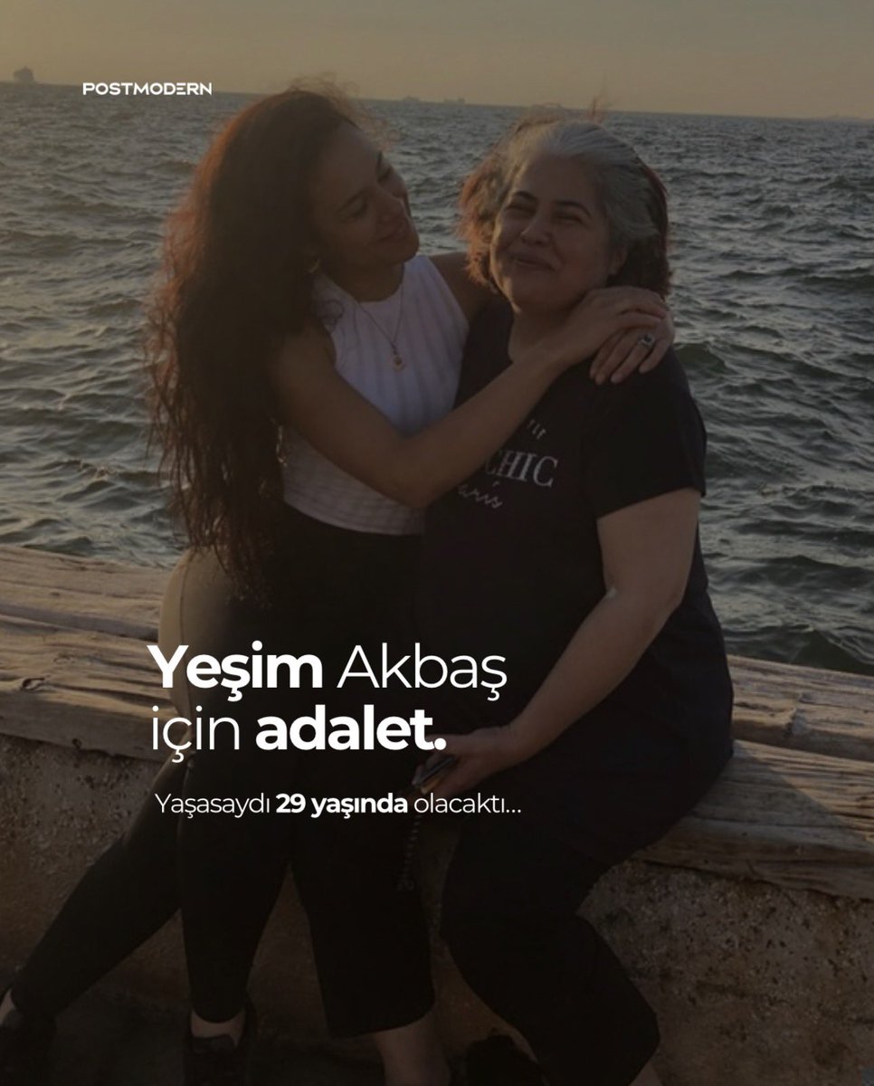 Yeşim Akbaş’ın duruşması 13 Ocak 2026, Salı günü saat 09:30’da. 

Yer: Demirci Adliyesi • Manisa, Demirci

<a href="/Aysunakbas73623/">KIZIM İÇİN... ANNE AYSUN AKBAŞ</a> annemize destek olmak için adliyeye gidebilecek olanların, dayanışma için orada bulunmalarını rica ediyoruz.

#YeşimArtıkBeklemesin