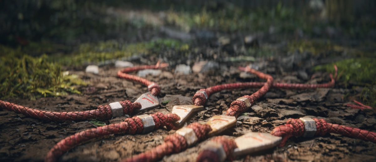 YulaRose's tweet image. They killed four of his men, so he killed four of theirs, no more. This cinematic very effectively portrays Garen's view of justice.