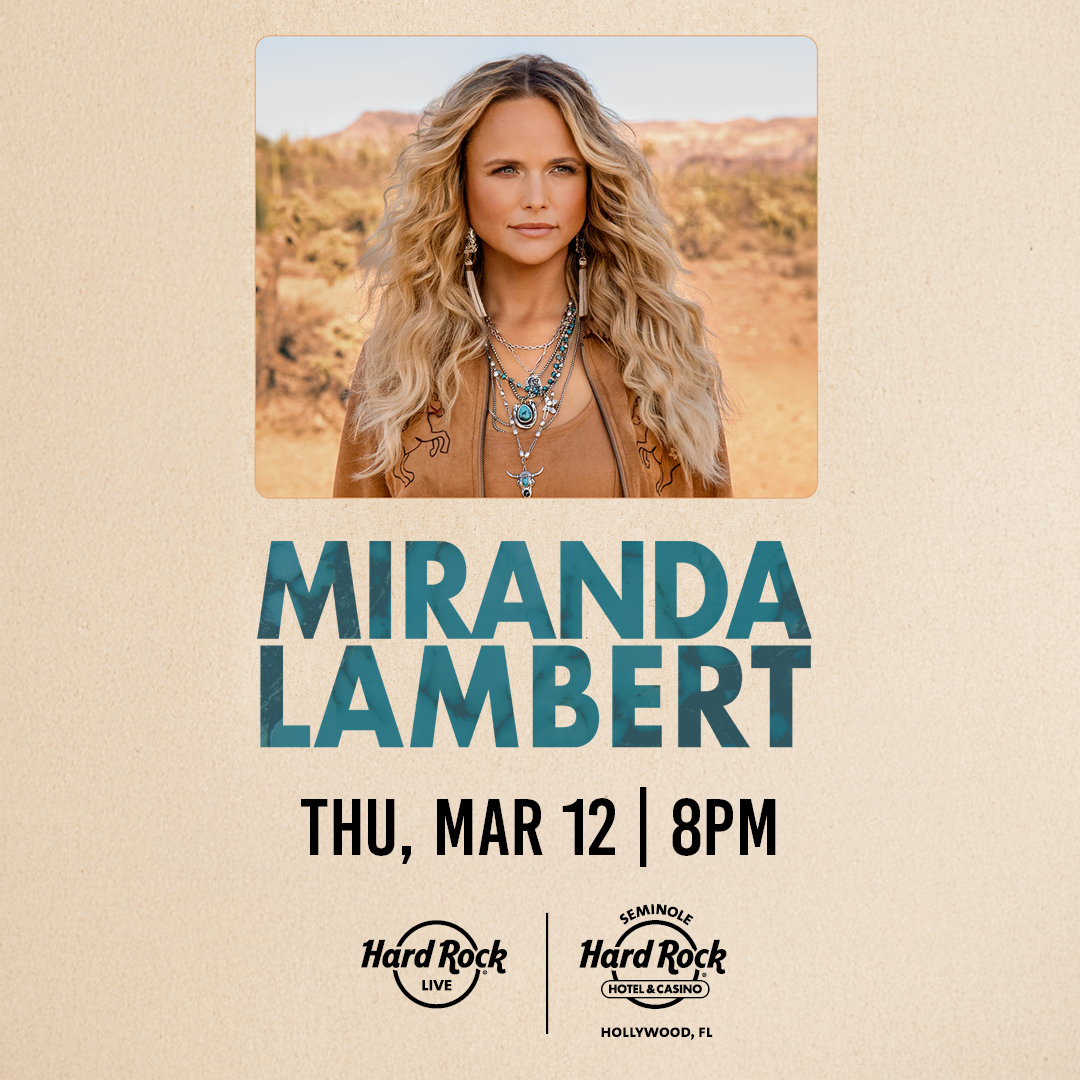 冬の坂道・・・・　ＬＡＭＢＥＲＴ JUST ANNOUNCED: Miranda Lambert is coming to Hard Rock Live on
