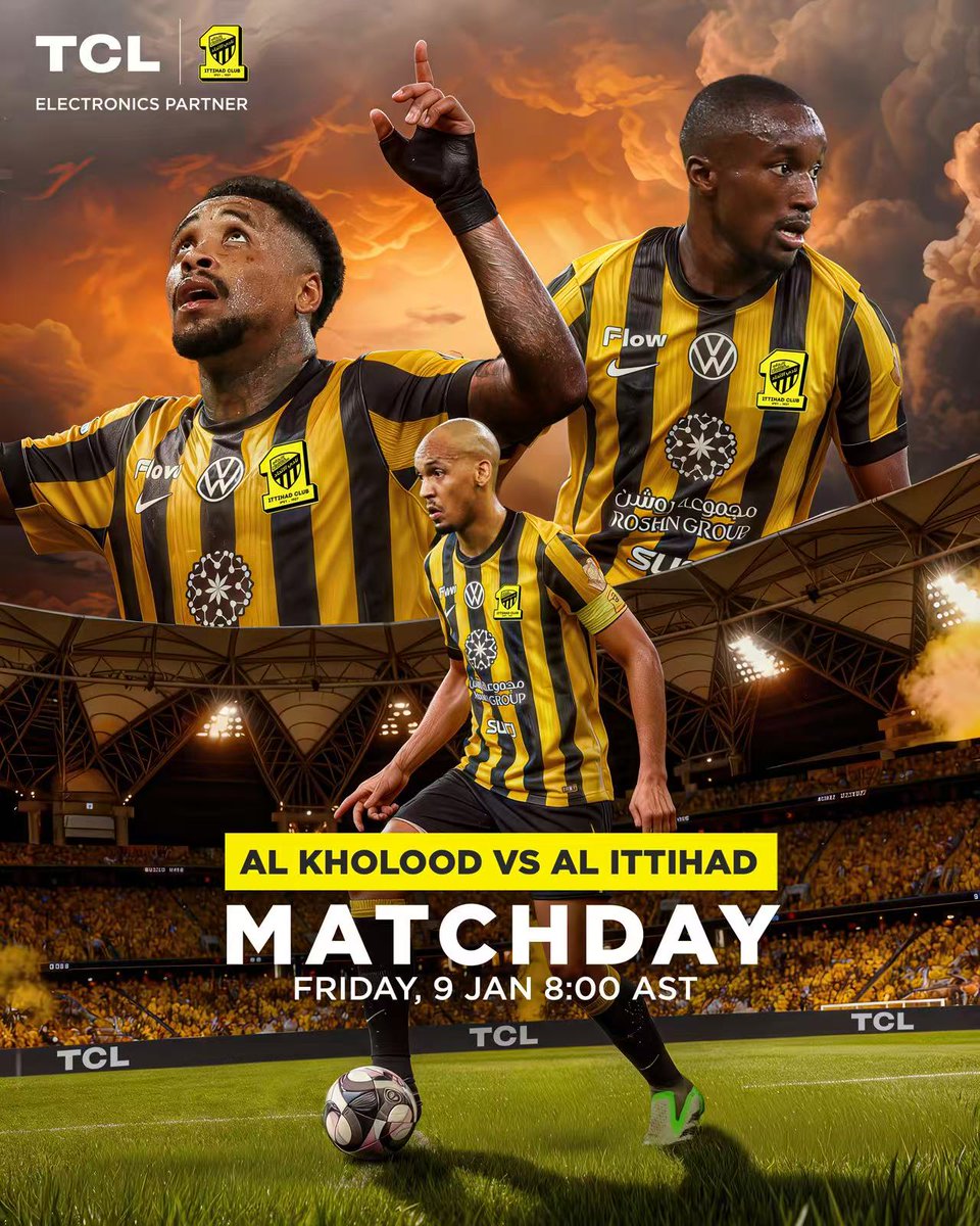 tcl_saudi's tweet image. لو واثق بالعميد 💛
اكتب “اتحاد” في التعليقات 👇🐯