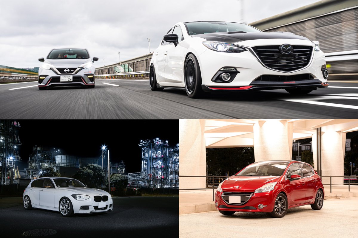 fd166's tweet image. 📌
⬛︎BMW E46 M3
⬛︎SUBARU ZC6 BRZ
⬛︎BMW F40 118d