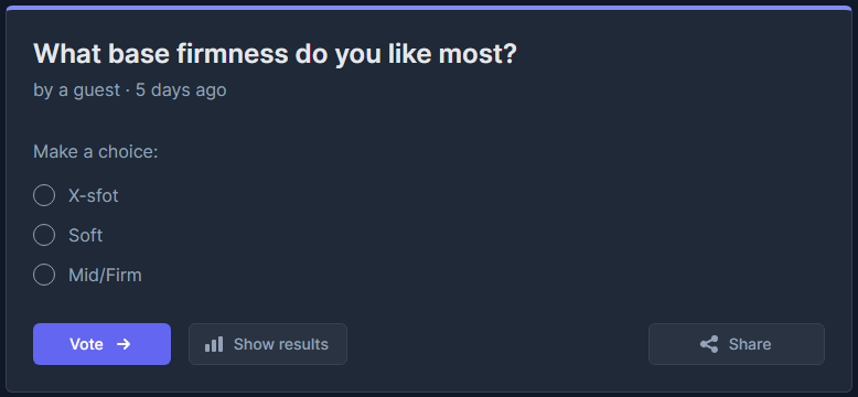 PhalangesCo's tweet image. Which do you like most? #MouseCast
#mousepad
strawpoll.com/ajnE1MOGNnW