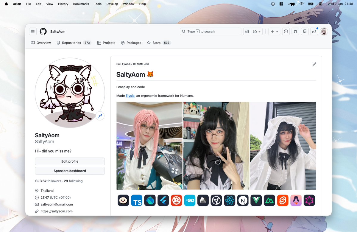 I can just use fullscreen page in Orion browser?!

Yes sir! Glory to Kagi!!