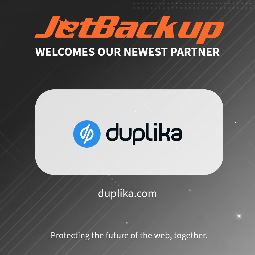 🌎 JetBackup Welcomes Duplika!

We’re excited to announce <a href="/duplika/">Duplika</a> as our newest JetBackup Partner!
As one of Latin America’s leading hosting providers, Duplika has built a strong reputation for delivering fast, secure, and high-performance web hosting solutions with a