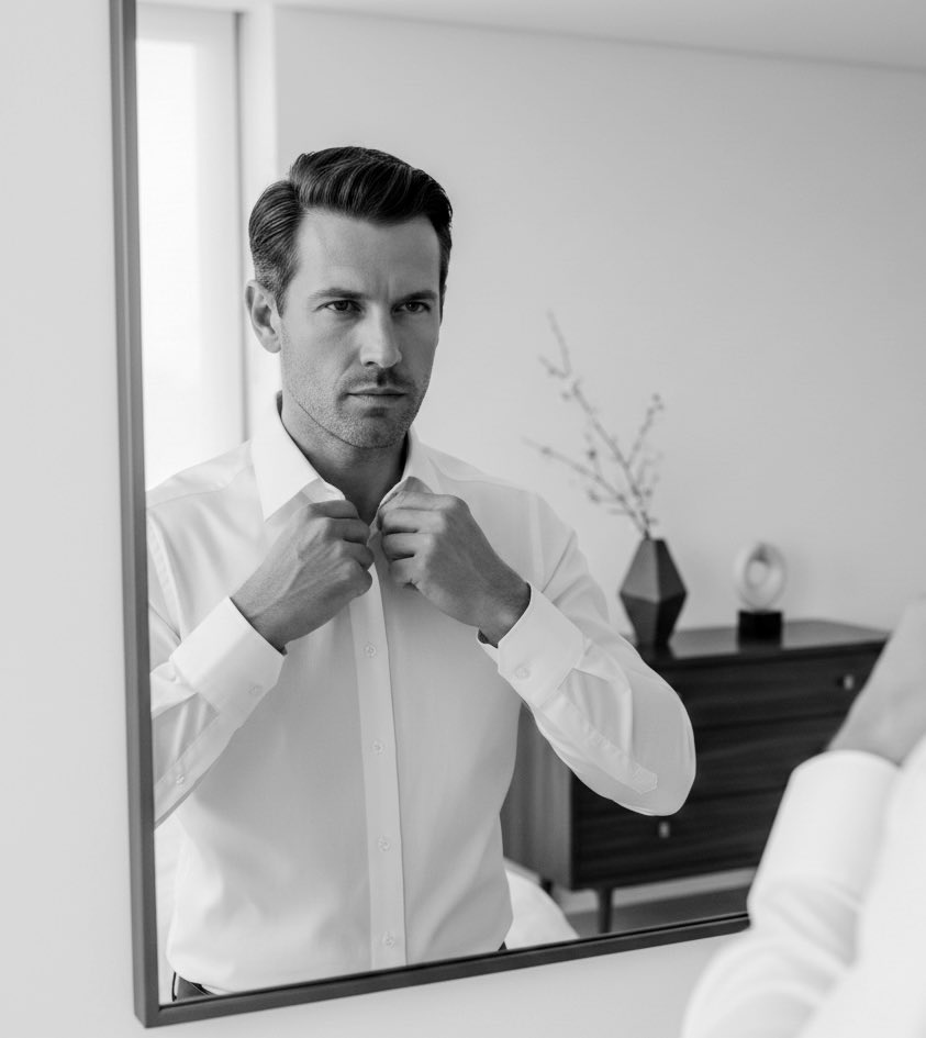 ECSEVENSEVEN's tweet image. Gentleman’s Rule #12: Grooming is an act of self-respect. If you don’t respect yourself, why should the world? • #menswear #mensgrooming • 🐺