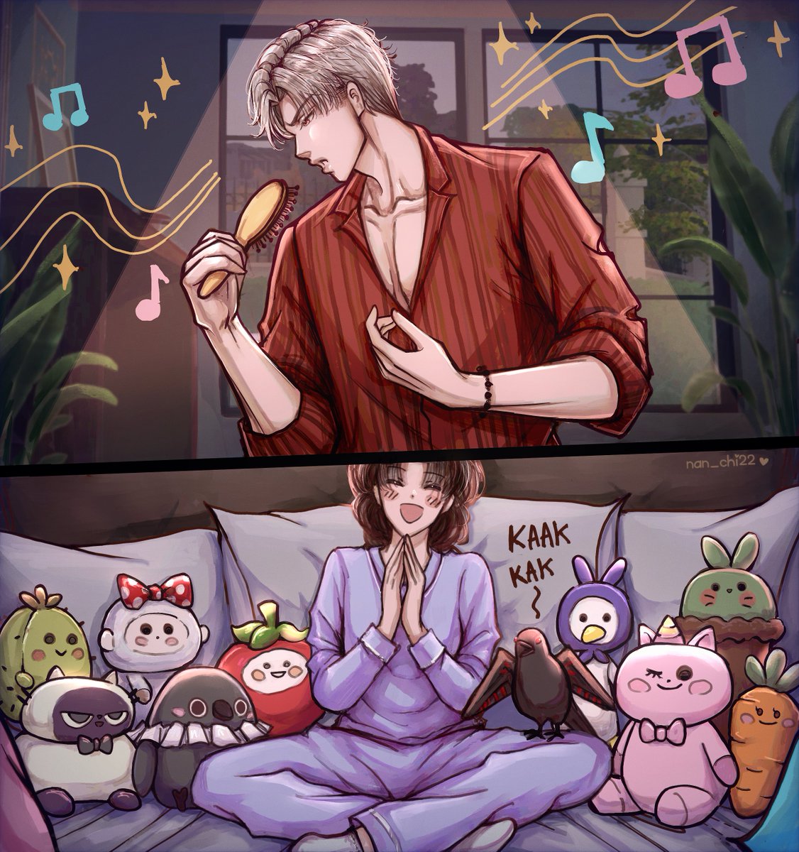 nan_chi22's tweet image. Full Seated Concert 🎤🎵🎶
#LoveandDeepspace #Sylus