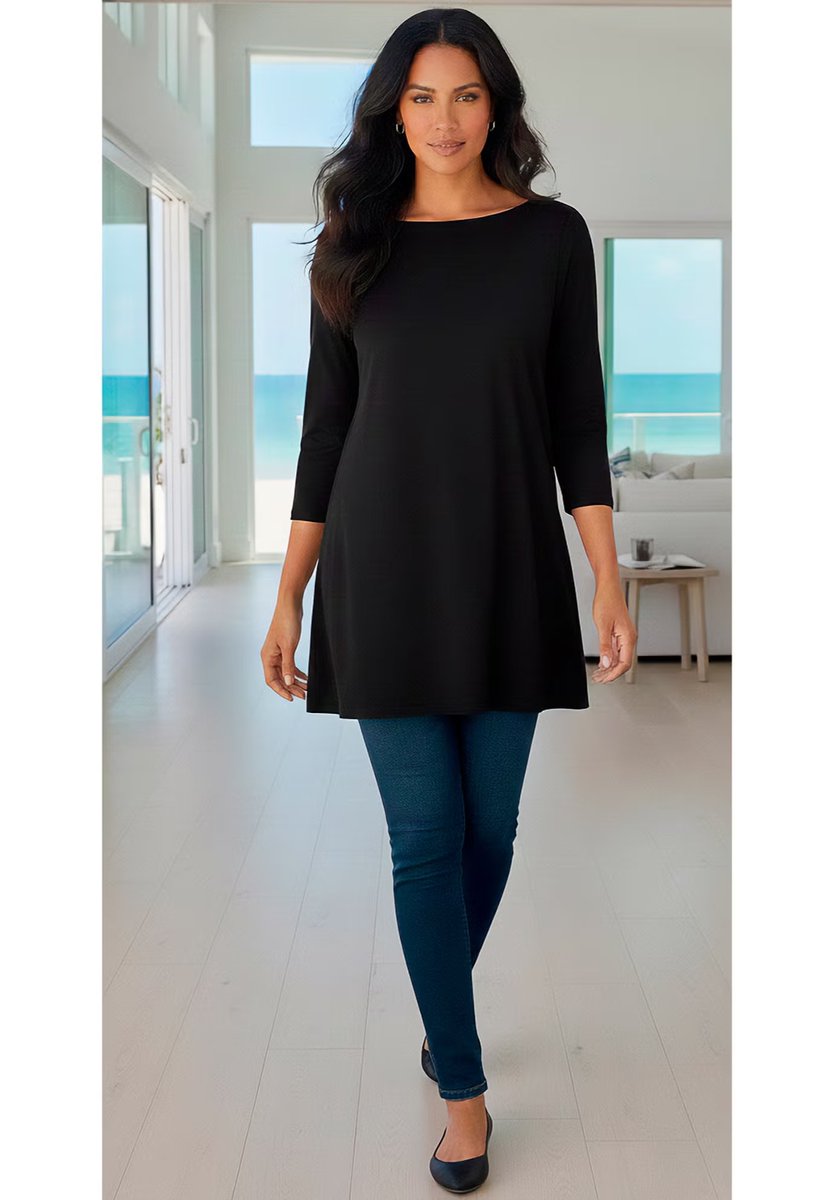 PrimePicks_US's tweet image. "Juliet lace trim shirt $39.99, save 50% #PlusStyle 

sovrn.co/162gsbo

"Boatneck tunic from $5.98, save 85%

sovrn.co/1qn961r

 image credit: Roaman’s"