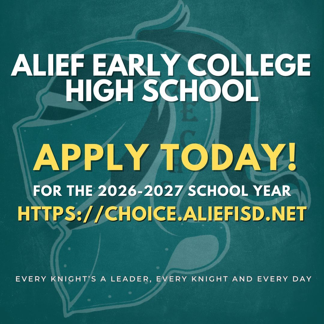 Alief Early College tweet media