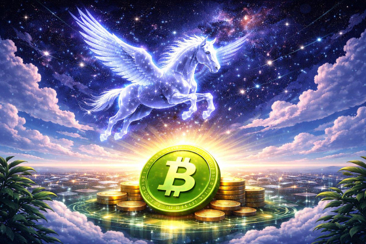 ☀️Good morning #BTCV fam. Virtuals just launched Pegasus — a  conviction-based mechanism built for larger, higher-quality launches with  deeper liquidity and stronger alignment. As the ecosystem grows, $VIRTUALS  becomes more scarce. With $