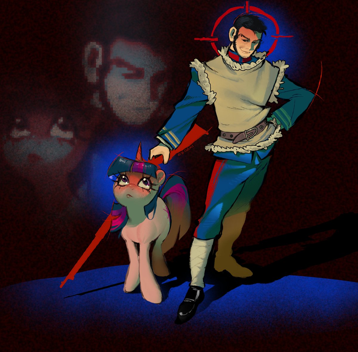 azaani_art's tweet image. Year of the horse is gonna be peak
#ゴールデンカムイ #mlp