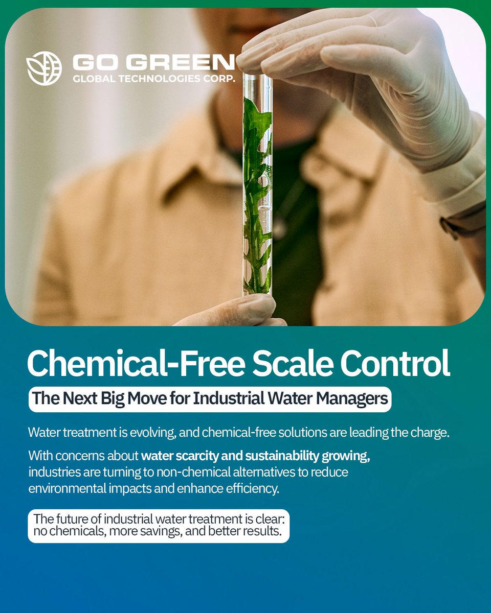 “Water treatment is becoming a tech-driven growth story: sensors, data, robotics, AI, and chemical-reducing processes are replacing old methods. Watch leaders like Xylem $XYL, Go Green Global $GOGR, Pentair $PNR, and Gradiant as the sector transforms. #CleanTech #Investing”