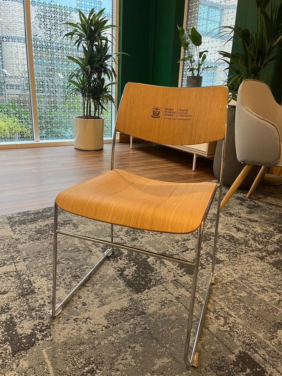 ICS_Furniture's tweet photo. Proud to supply ICON 40 stackable chairs to Tallaght Hospital’s Contemplation Room. Sleek, durable, stackable &amp; custom engraved — the perfect mix of style, function &amp; brand presence. #HealthcareDesign #ICSFurniture #ICON40 #InclusiveSpaces https://t.co/pAejc2EYn2