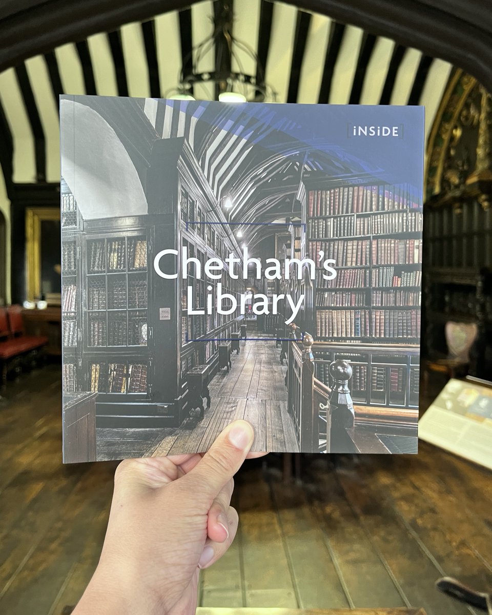 Chetham's Library tweet media
