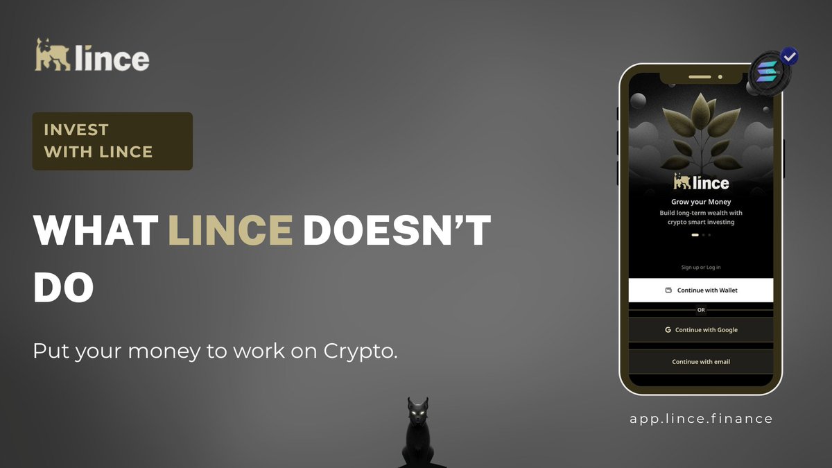 There's an easy way to gain exposure to defi on solana and that's through lince finance. The good thing is that you're quite early. Still in beta phase, so that's how early you are. Farm stables safely depending on the strategy you pick.
app.lince.finance/auth/i/CFE7UW3…