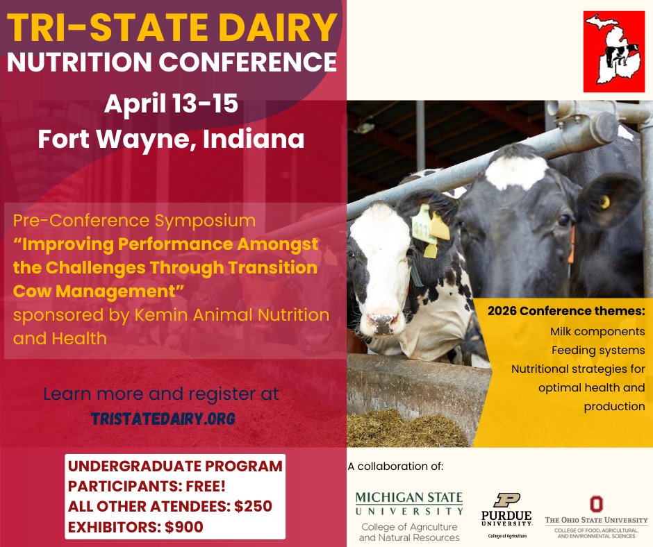 Tri-State Dairy Nutrition Conference tweet media