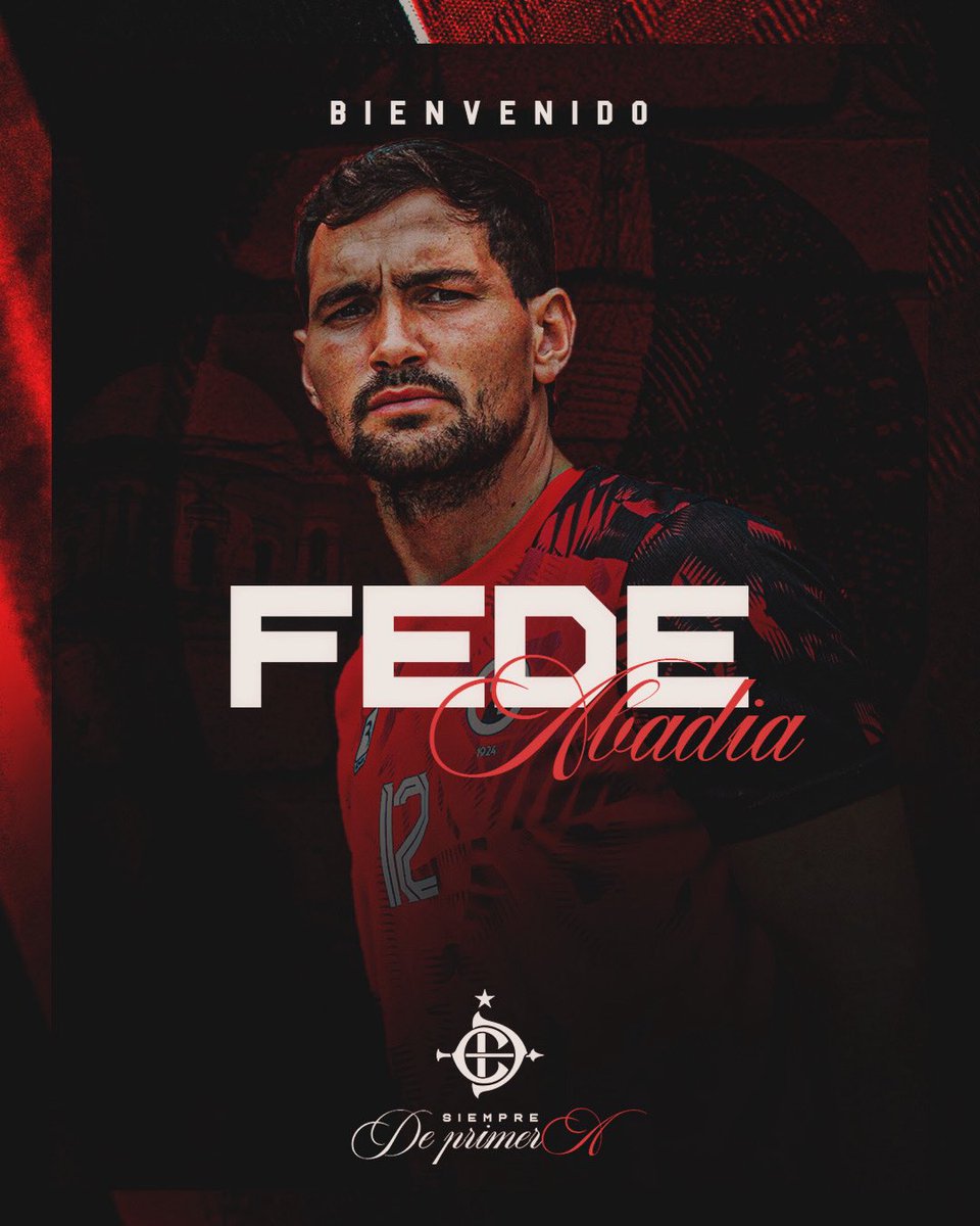 Bienvenido al más grande del oriente colombiano, Fede.♥️🖤

Federico Abadia, llega desde Argentina a custodiar el arco Rojinegro ⚽️🔒

#SiempreDePrimer🅰️