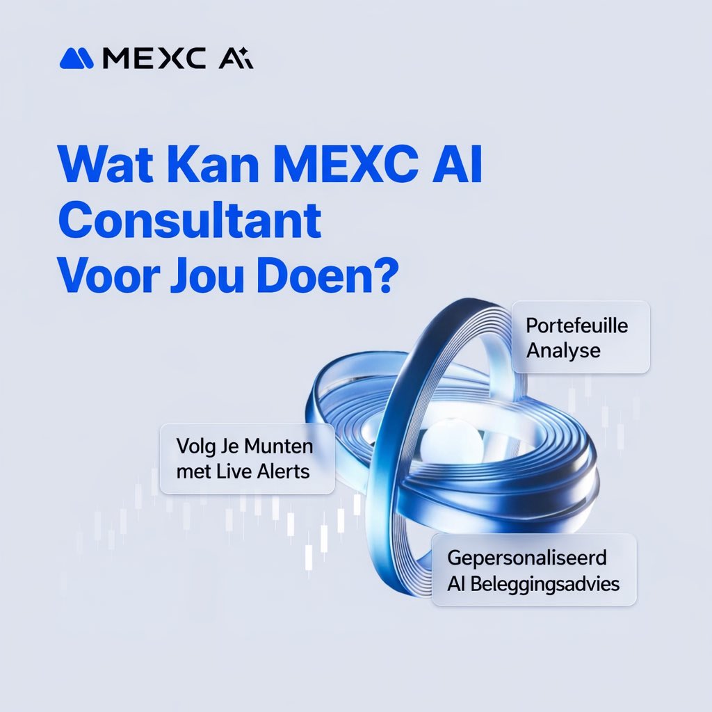 🤖 MEXC AI Consultant: Cryptobeslissingen, eenvoudiger gemaakt. Open de  nieuwste MEXC app om ermee te kunnen starten. Join onze Nederlandstalige  community op Telegram : https://t.co/i2wPcvPduj #MEXC #Web3 #Trading #Crypto  #Spot #AI #MEME