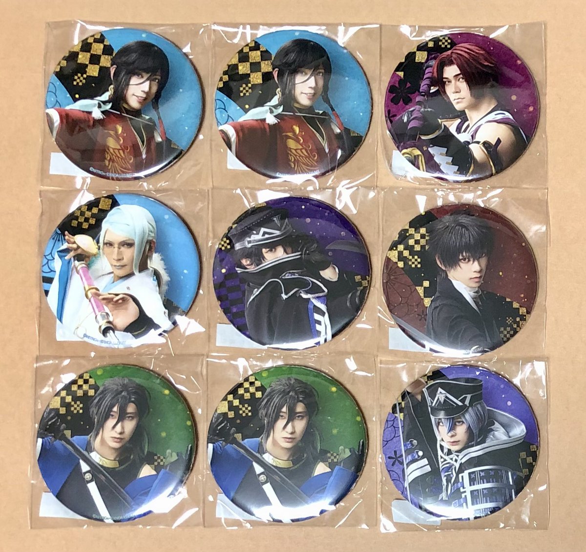 ミュージカル 刀剣乱舞 刀ミュ 十周年 TDC カプセルトイ 缶バッジ 交換