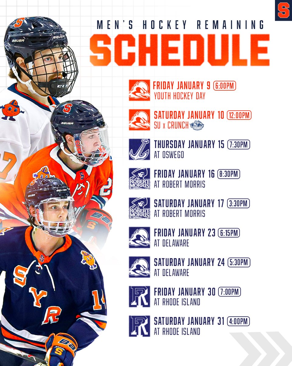 Syracuse Men's Hockey tweet media