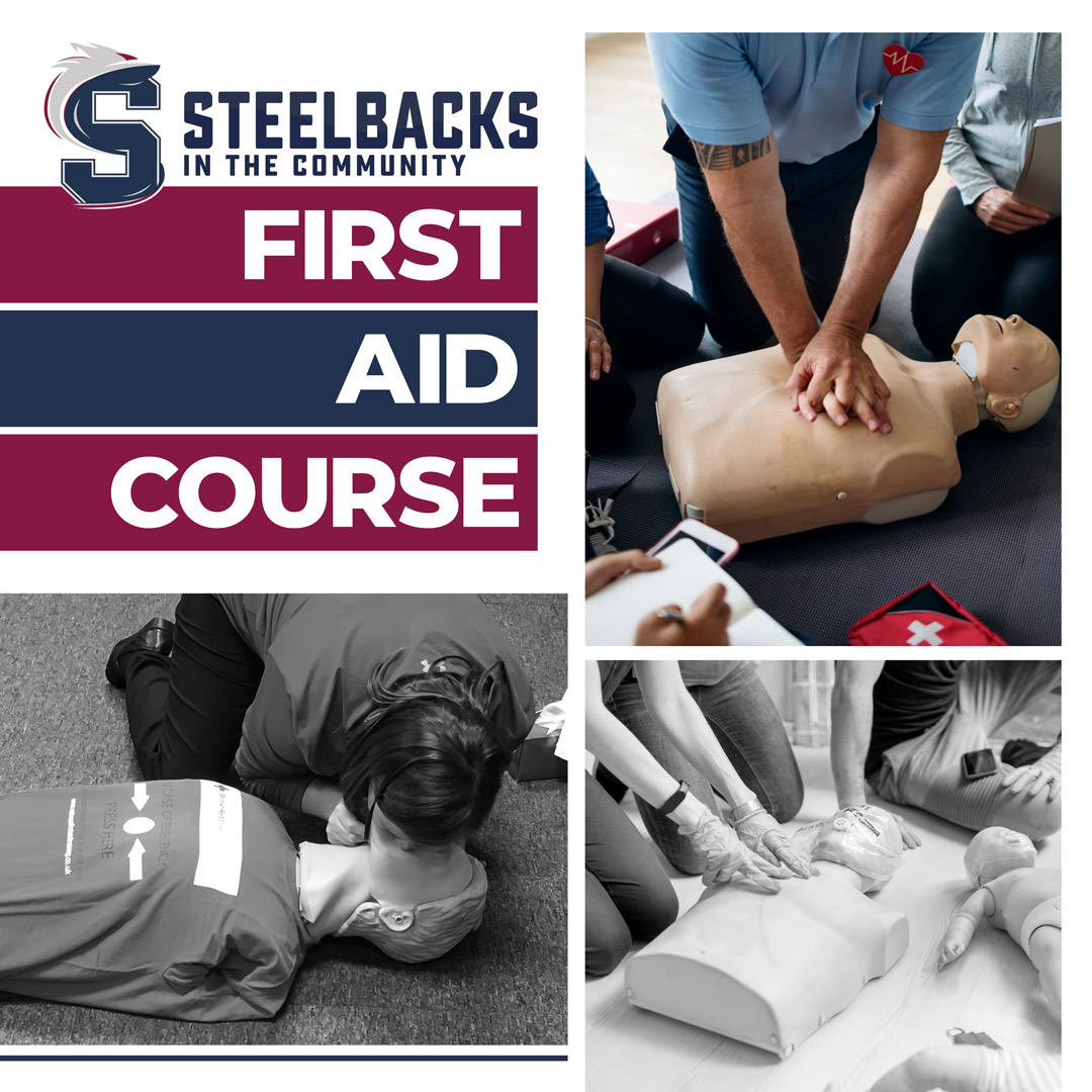 SteelbacksF's tweet image. Wanting to get your first aid courses complete before the start of the season? 🩹

We've got spaces on our courses in January and February.

🗓️ 20th January &amp;amp; 25th February 
⏰ 6-9pm 
🏟️ @NorthantsCCC 

Book now 👉 nccc.co.uk/community-hub