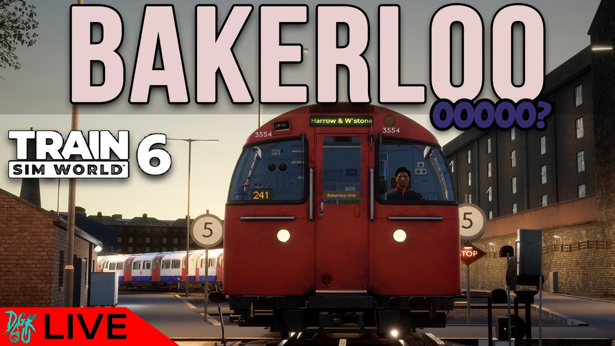 DGUK_'s tweet image. WE ARE BACK! ITS #BAKERLOO TIME! 

twitch.tv/dguk

youtube.com/live/mSgHs-Ay5…

#YouTubeLive #twitch #live @trainsimworld