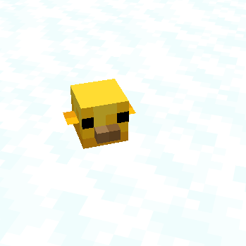 new baby chicken model and textures