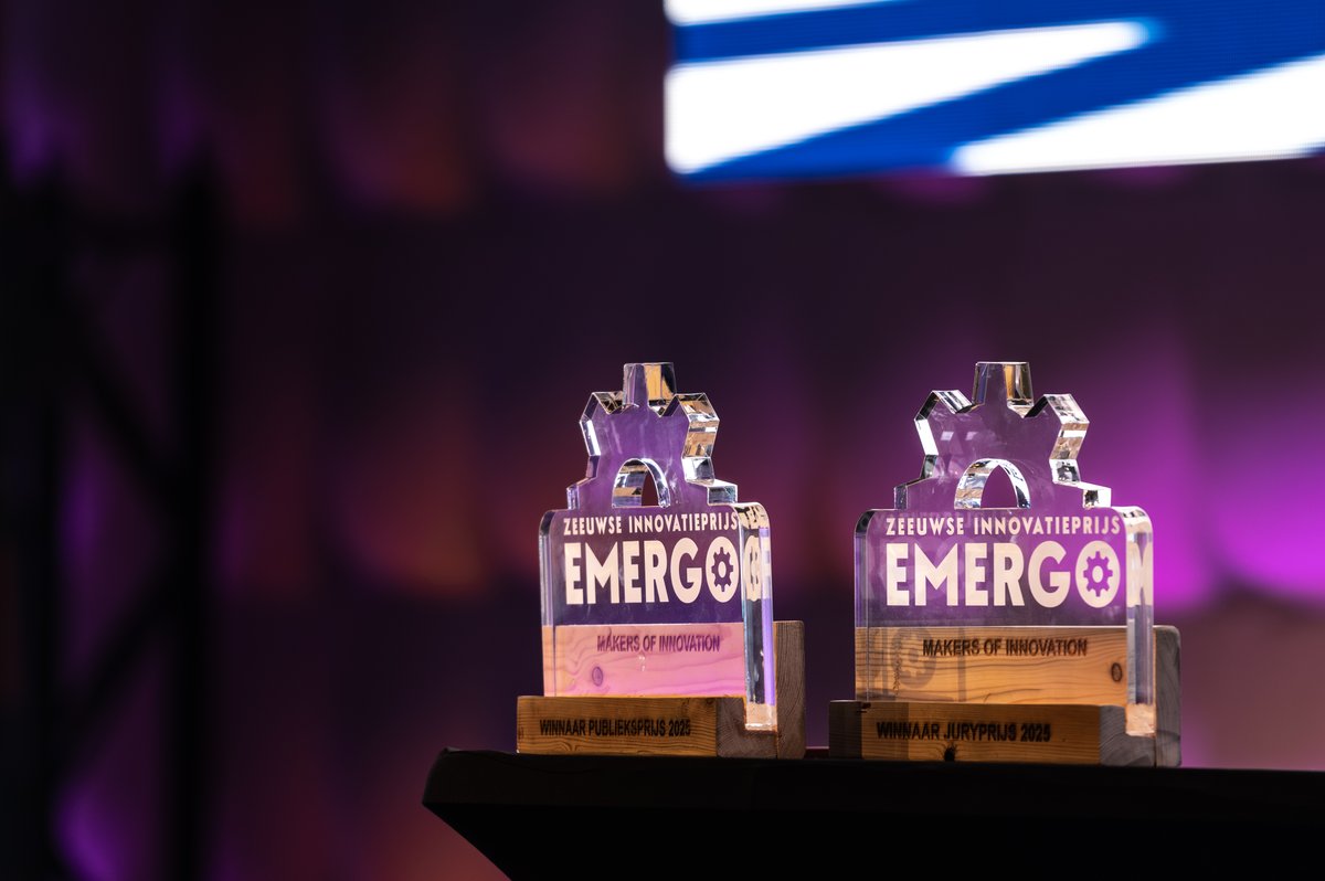 provzeeland's tweet image. Je kunt weer Zeeuwse innovatieve bedrijven en organisaties nomineren voor de Emergo Innovatieprijs 2026. Meld het bedrijf of de organisatie aan via zeeland.nl/emergo-innovat…. Nomineren kan tot en met 30 april 2026 17.00 uur.