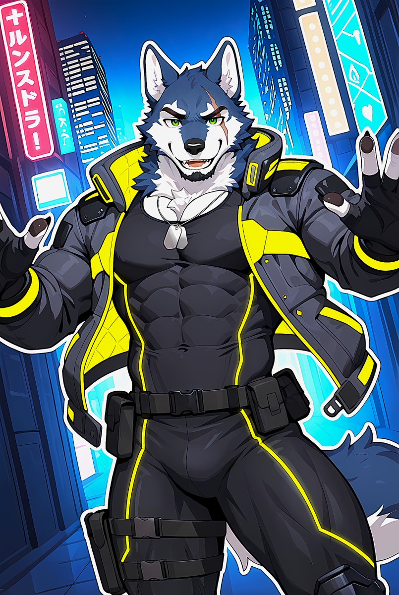 furry #獣人 #ケモノ Calm down, I'm here to help you.