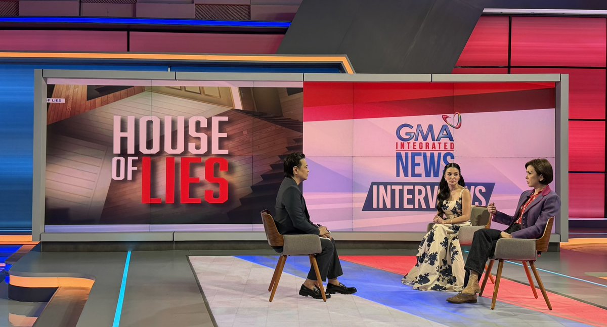 Kapuso stars Beauty Gonzalez and Kris Bernal on GMA Integrated News Interviews!
Watch out for the upcoming GMA afternoon prime soap “House of Lies.”