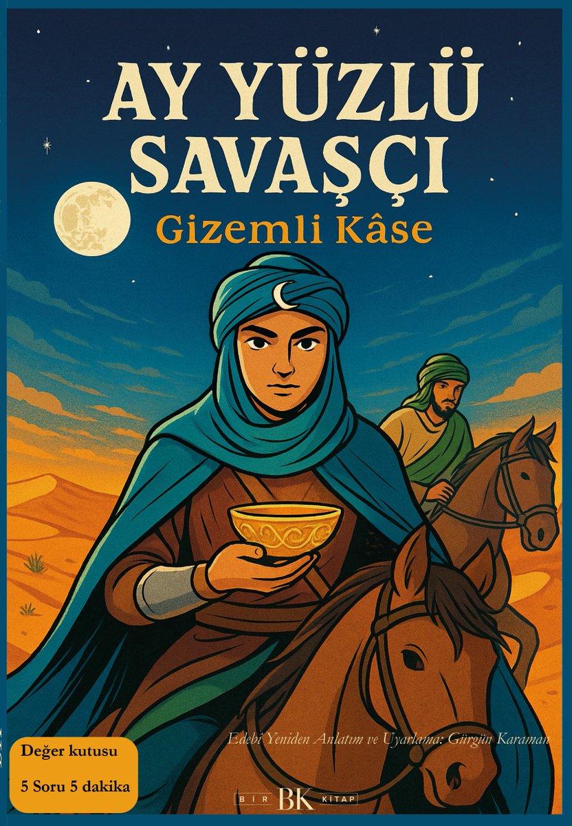 bir_kitap65's tweet photo. Bir çölün ortasında başlayan bir yolculuk…
Gizemli bir kâseyle yola çıkan iki süvari; sabrın, ölçünün ve sessizliğin bilgeliğini taşıyan bir serüvenin kapısını aralıyor.
Bu hikâyede her adım, okuru biraz daha içe doğru çağırıyor.

📌 İncelemek için https://t.co/fgghFuKDPE https://t.co/H4FbjTbB3H