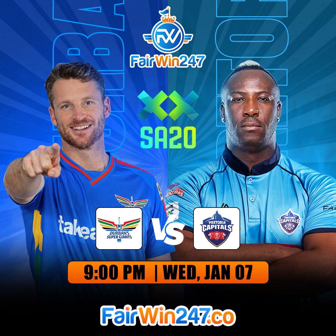 PRETORIA CAPITALS VS DURBAN SUPER GIANTS

PITCH REPORT:

Durban has produced lowest score of this season already. But It is not that bad of pitch to bat on. Batting first here is an advantage. Bowlers will have less support here. Batting can score good score here but real problem