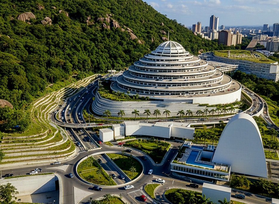 mcl_bgn's tweet image. אין הרבה שמות שיכולים לעורר אימה ופלצות בלב שומעיהם כמו השם El Helicoide (אל הֶלִיקוֹאִידֶה) עבור אזרחי ונצואלה.

מהו ההֶלִיקוֹאִידֶה ומדוע הפך מילה נרדפת לגיהנום בוונצואלה?

ההליקואידה הוא מבנה אייקוני בקראקס, שנראה כמו פירמידה משולשת או ספירלה ענקית עשויה בטון.
בתחילה (שנות…