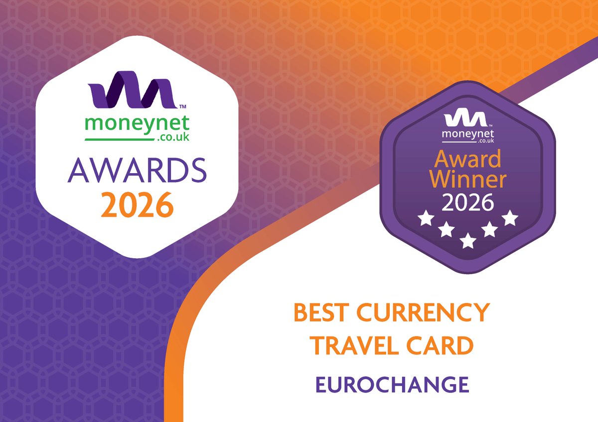Congratulations to <a href="/eurochangeFX/">eurochange</a> for winning 'Best Currency Travel Card' in the 2026 Moneynet Awards
