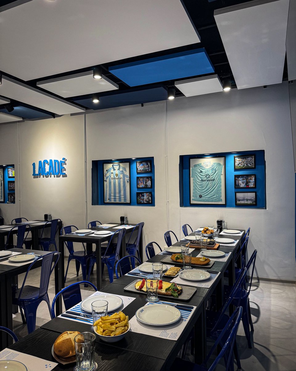 ¡Se inaugura el nuevo Bodegón en Villa del Parque! 🎓

Mañana, jueves 8 de enero, abre sus puertas el Bodegón Lacadé, en la Sede de Villa del Parque (Nogoyá 3045). Con una nueva propuesta gastronómica para todos los hinchas de Racing. 

💻 racingclub.com.ar/sede-capital/n…