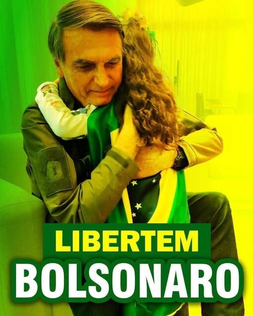Se Sérgio Cabral foi solto, e outros bandidos tambem, porque nao li estamos Bolsonaro????

O ódio é tanto, que mesmo sem provas, mesmo sem justificativa, fazem tudo para que ele morra.

Ele lutou por nos. É TEMPO DE.LUTARMOS OOR ELE.

#BOLSONAROSEMPRE
#BolsonaroLivre