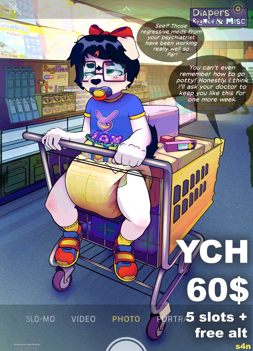 Regression Shopping YCH is Open NOW!
Removable UI
Any Species, Any Gender, Any comic bubble!
5 slots!
PM/Comments open!