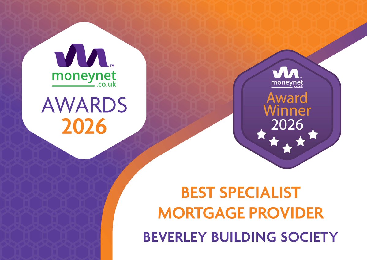 Congratulations to <a href="/BeverleyBS/">Beverley BS</a> for winning 'Best Specialist Mortgage Provider' in the 2026 Moneynet Awards
