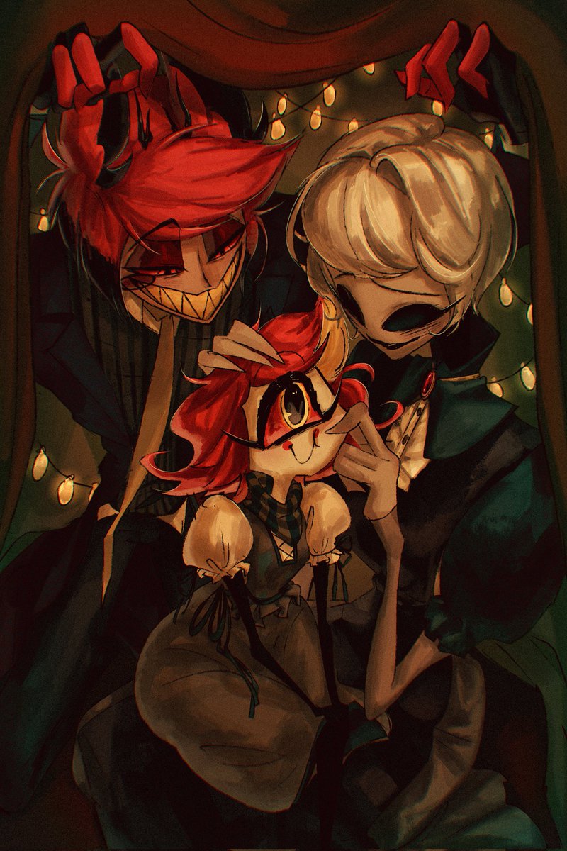 deardemon1933's tweet image. Playing House
#HazbinHotel #Alastor #Rosie #Niffty