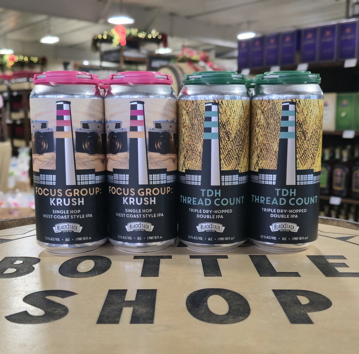 TheBottleShopga's tweet photo. @BlackStackBrew
🍺 Focus Group Krush single hop west coast style IPA
🍺 TDH Thread Count triple dry hopped double IPA
#MNbeer #focusgroup #krush #threadcount #ipa https://t.co/3SYF30m6b9