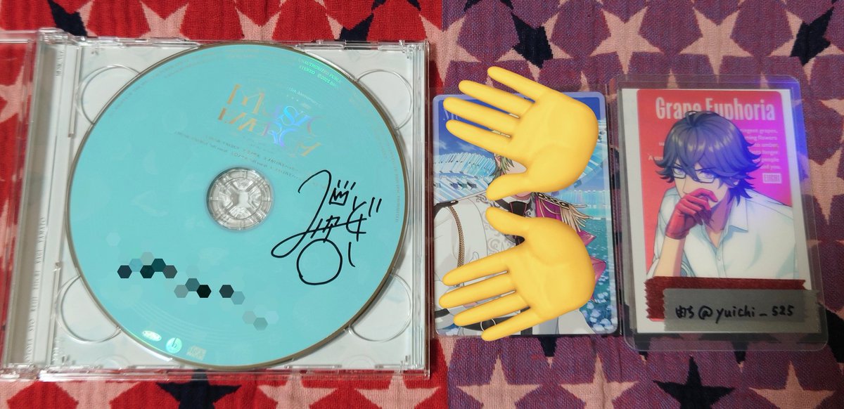 うたプリ 直筆 15th Anniversary CD ナギ サイン うたプリ 帝ナギ 直筆